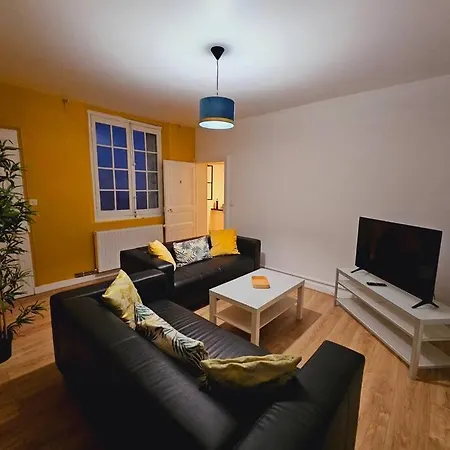 Apartmán Cosy T3-hyper Centre-netflix Angers